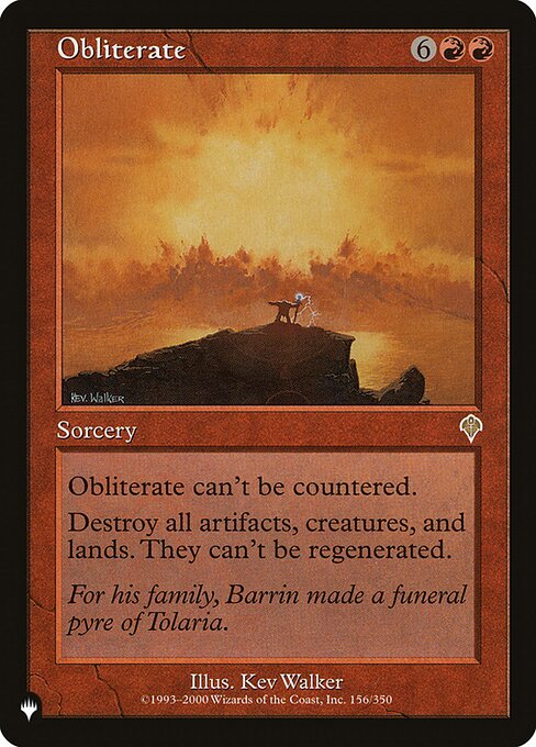 Obliterate - PLST - INV-156