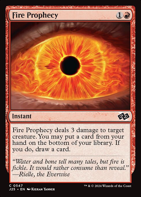 Fire Prophecy - J25 - 547