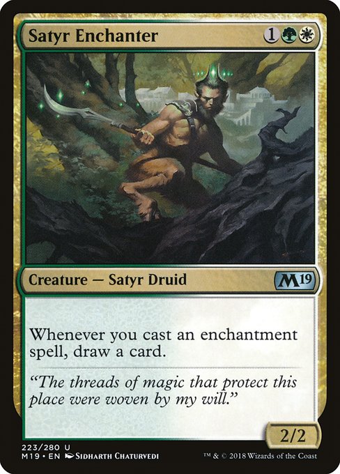 Satyr Enchanter - M19 - 223