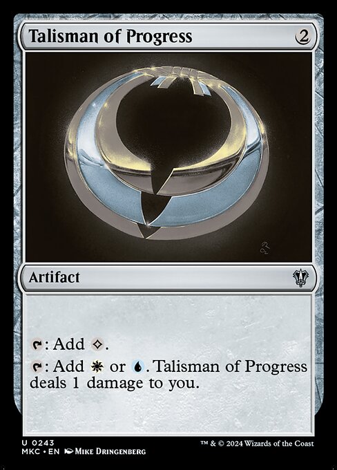 Talisman of Progress - MKC - 243