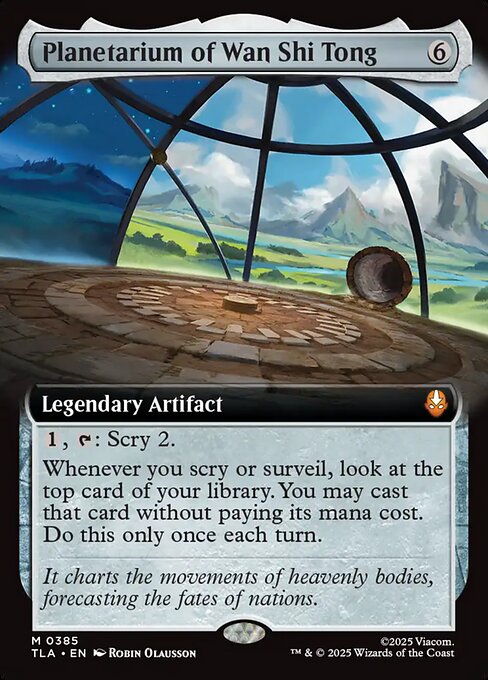 Planetarium of Wan Shi Tong (Extended Art) (Foil) - TLA - 385