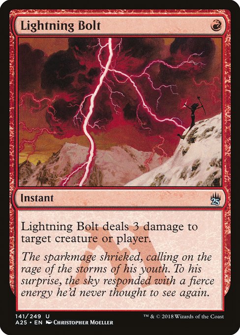 Lightning Bolt - A25 - 141