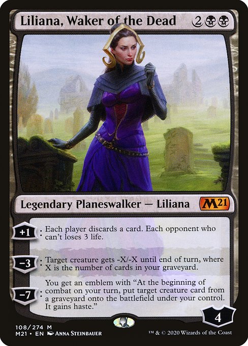 Liliana, Waker of the Dead - M21 - 108