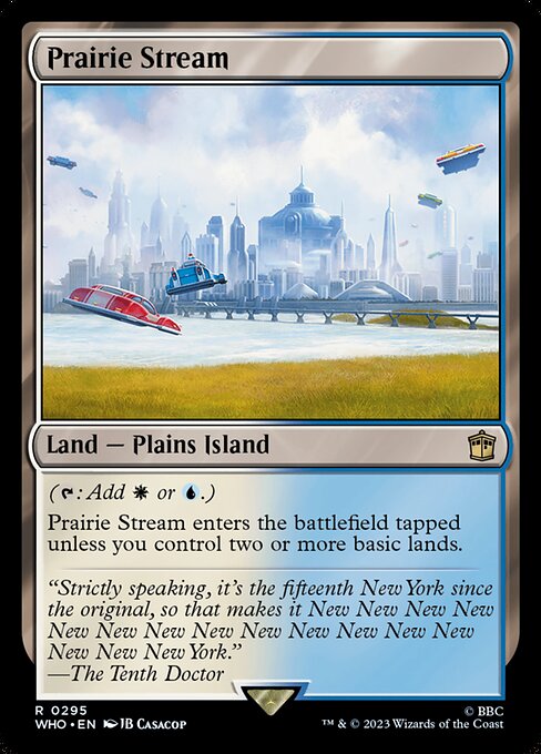 Prairie Stream - WHO - 295
