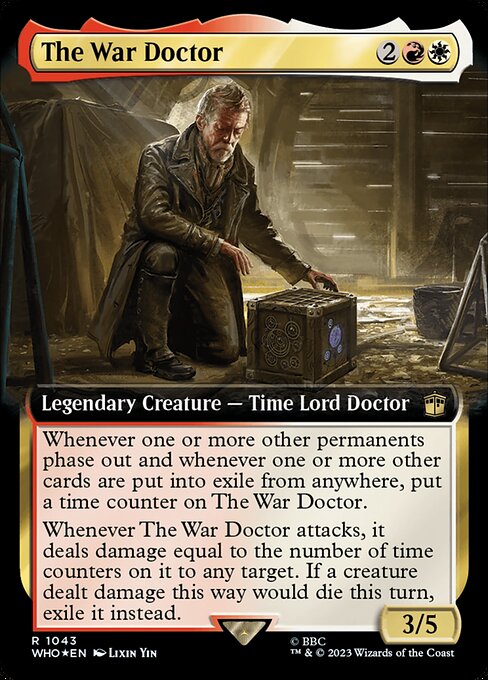 The War Doctor (Extended Art) (Surge Foil) - WHO - 1043