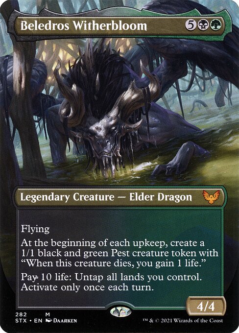 Beledros Witherbloom (Borderless) - STX - 282