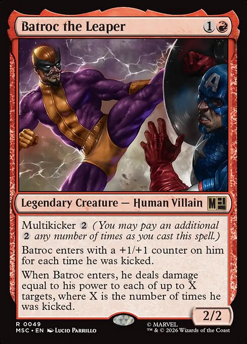 Batroc the Leaper - MSC - 49
