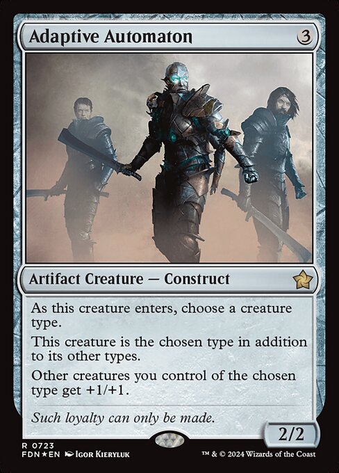 Adaptive Automaton (Foil) - FDN - 723