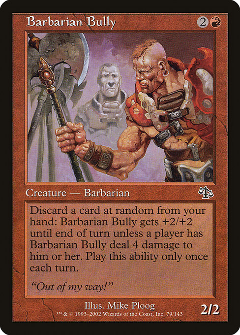 Barbarian Bully (Foil) - JUD - 79