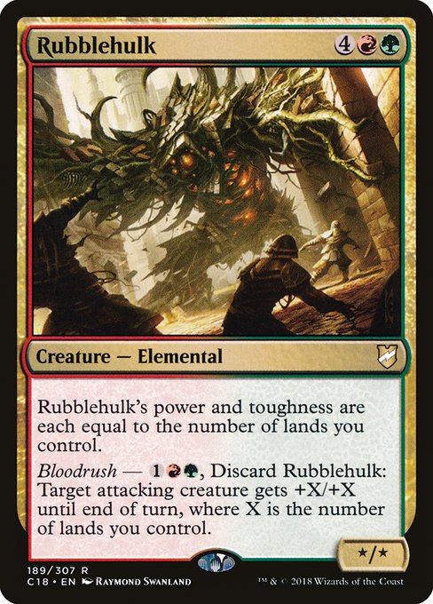 Rubblehulk - C18 - 189