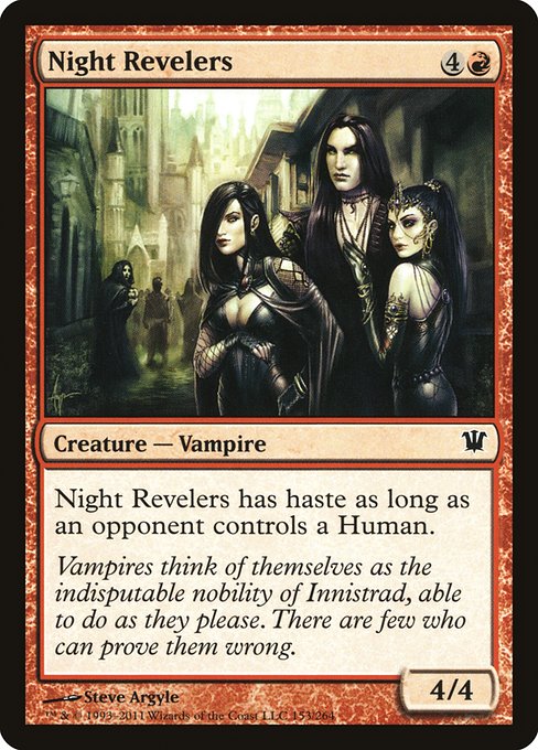Night Revelers (Foil) - ISD - 153