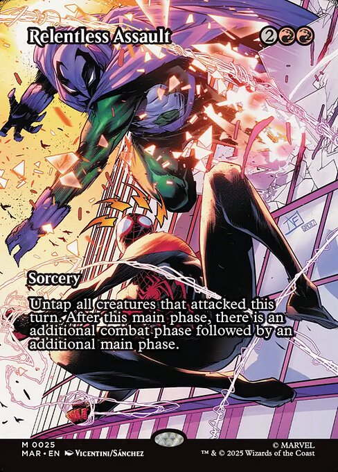 Relentless Assault (Borderless) - MAR - 25