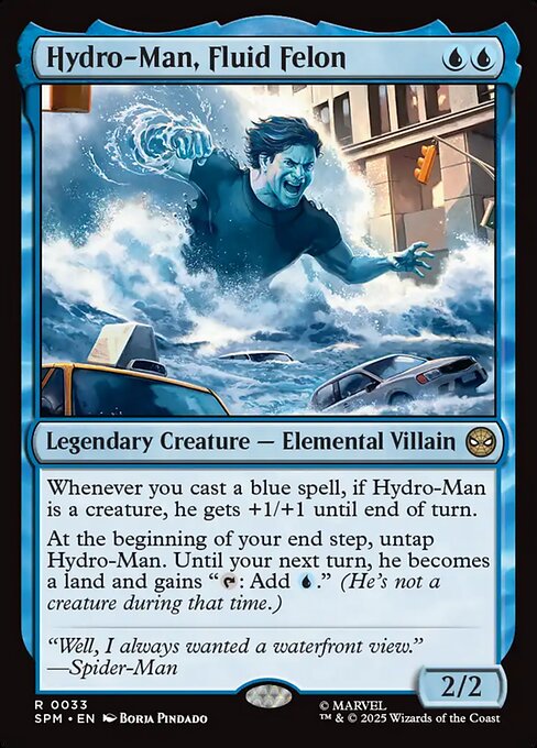 Hydro-Man, Fluid Felon (Foil) - SPM - 33