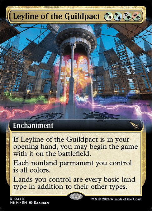 Leyline of the Guildpact (Extended Art) - MKM - 418
