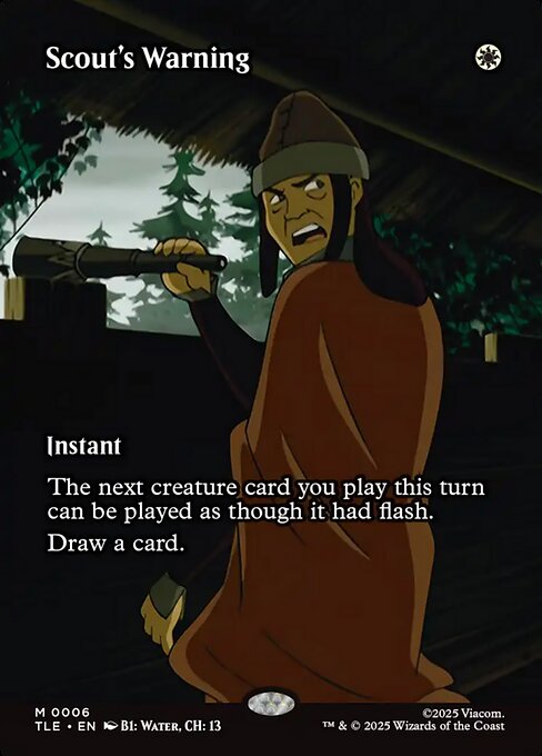 Scout's Warning (Borderless) - TLE - 6