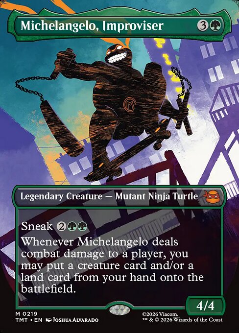 Michelangelo, Improviser (Borderless) - TMT - 219