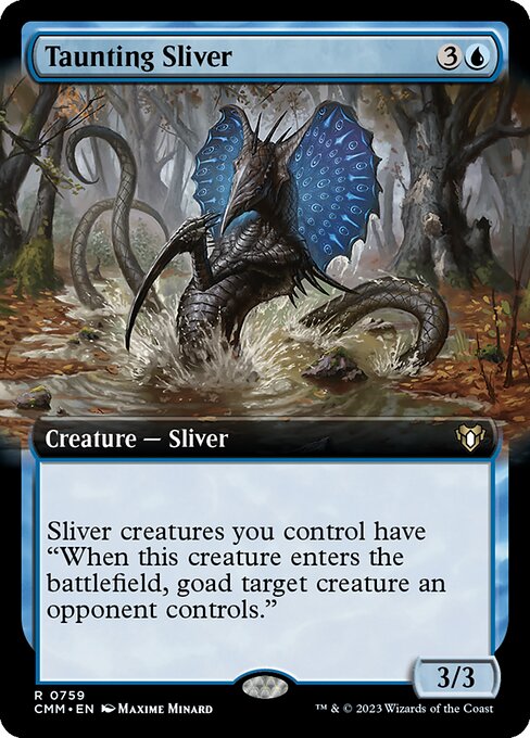 Taunting Sliver (Extended Art) - CMM - 759