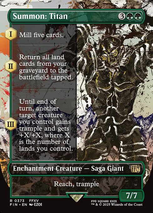 Summon: Titan (Borderless) - FIN - 373