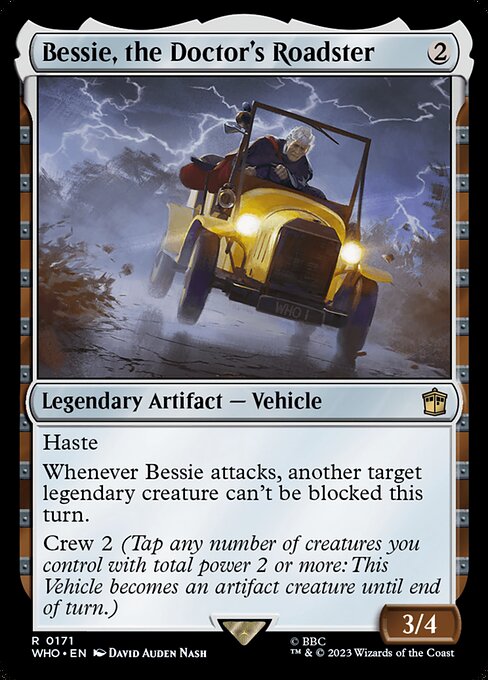 Bessie, the Doctor's Roadster - WHO - 171