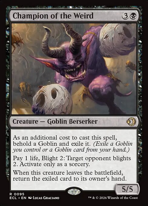 Champion of the Weird (Foil) - ECL - 95