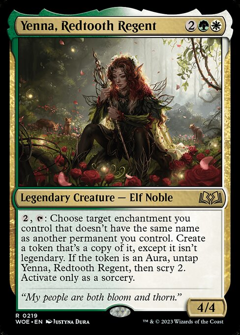 Yenna, Redtooth Regent - WOE - 219