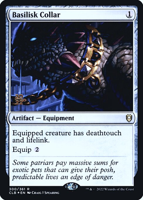 Basilisk Collar (Foil) - PCLB - 300s