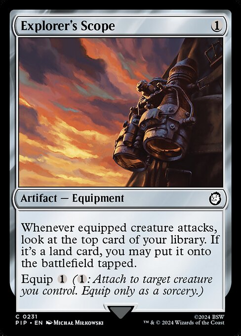 Explorer's Scope (Foil) - PIP - 231