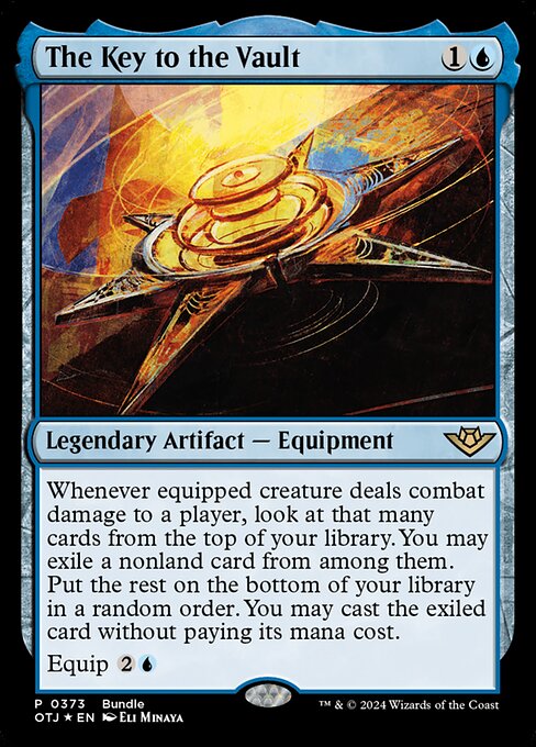 The Key to the Vault (OTJ Bundle) (Foil) - OTJ - 373