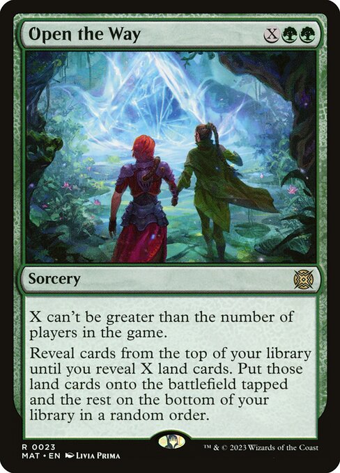 Open the Way (Foil) - MAT - 23