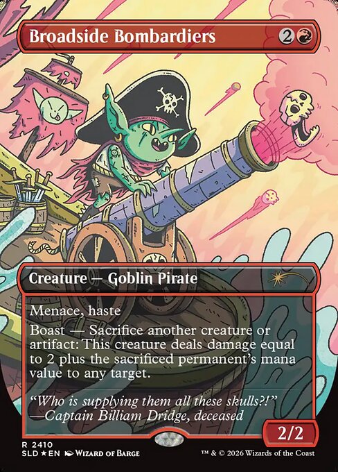Broadside Bombardiers (Foil) - SLD - 2410