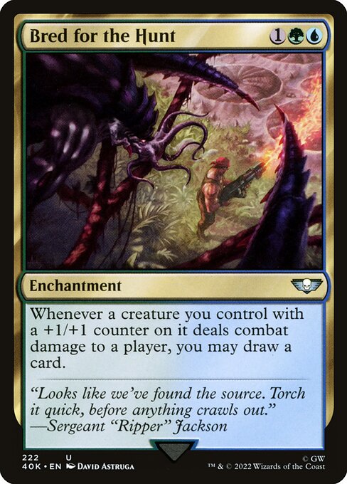 Bred for the Hunt - 40K - 222