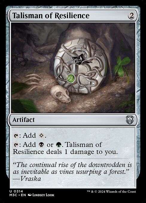 Talisman of Resilience - M3C - 314