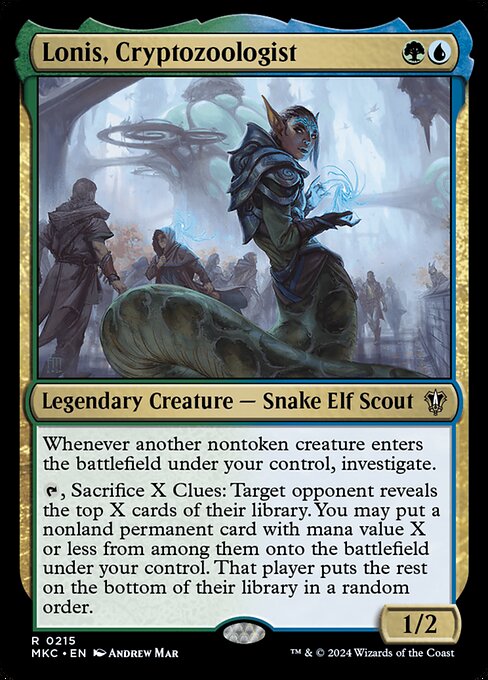 Lonis, Cryptozoologist - MKC - 215