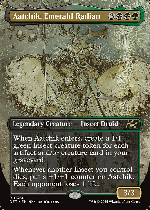 Aatchik, Emerald Radian (Borderless) - DFT - 360