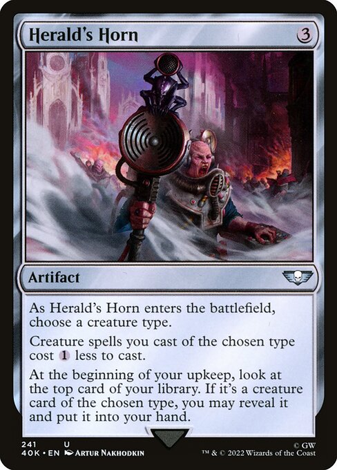 Herald's Horn - 40K - 241