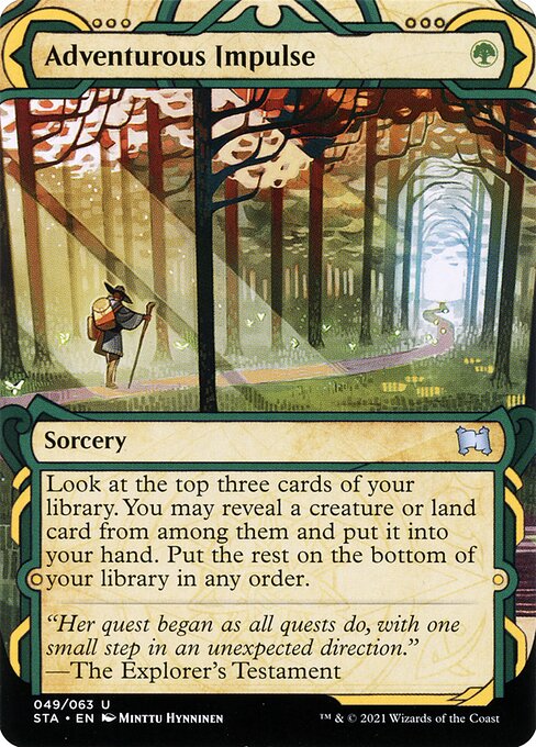 Adventurous Impulse (Foil) - STA - 49