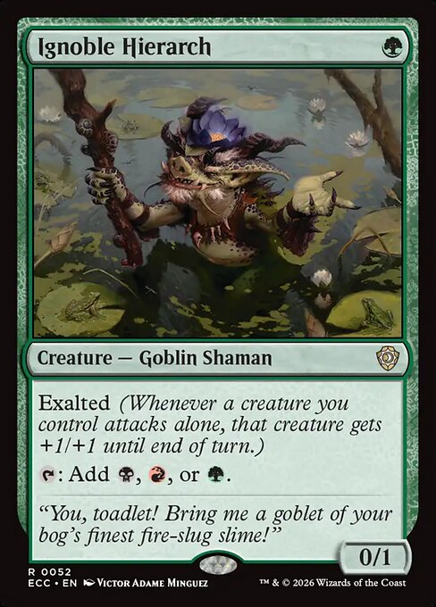 Ignoble Hierarch - ECC - 52