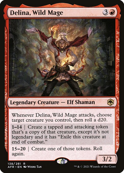 Delina, Wild Mage - AFR - 138