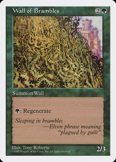Wall of Brambles - 5ED - 338