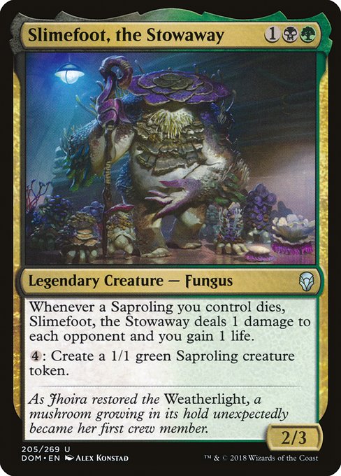 Slimefoot, the Stowaway - DOM - 205