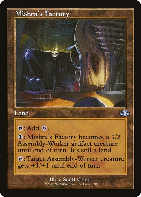 Mishra's Factory (Retro Frame) - DMR - 399