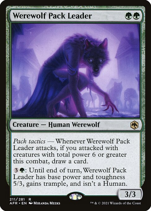 Werewolf Pack Leader - AFR - 211