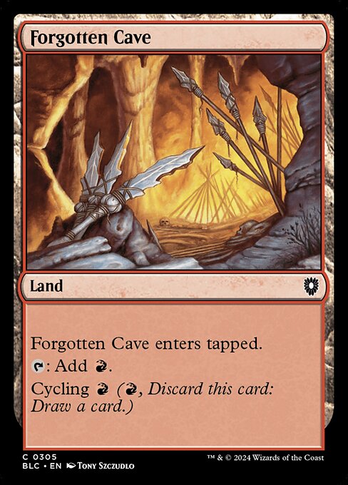 Forgotten Cave - BLC - 305