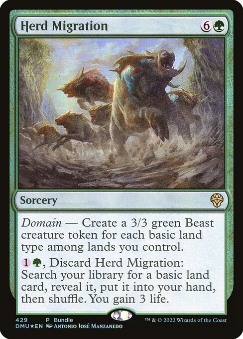 Herd Migration (DMU Bundle) (Foil) - DMU - 429