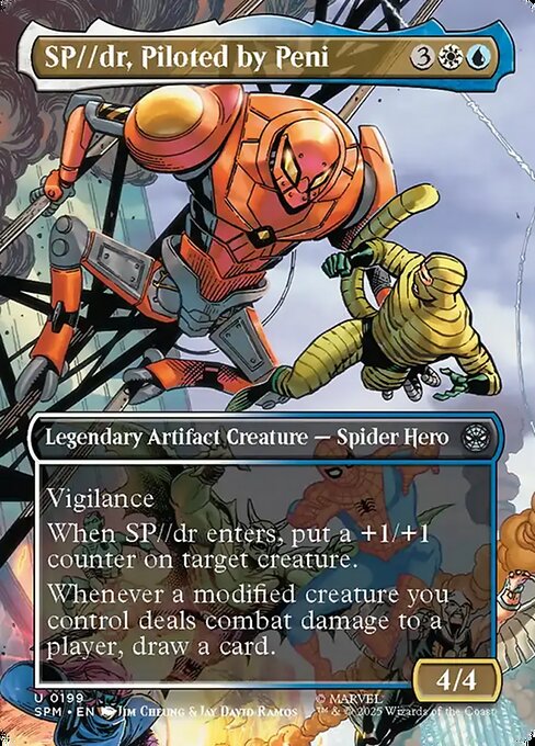 SP//dr, Piloted by Peni (Borderless) (Foil) - SPM - 199