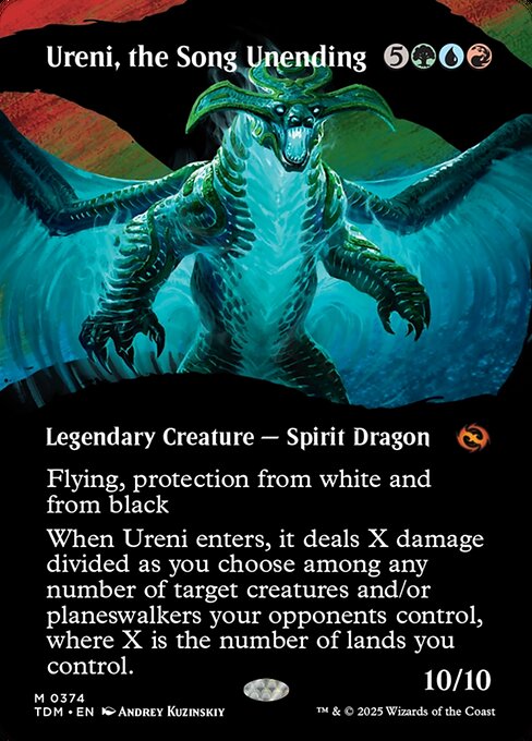 Ureni, the Song Unending (Borderless) (Foil) - TDM - 374