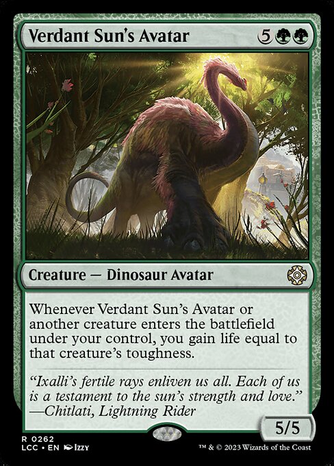 Verdant Sun's Avatar - LCC - 262