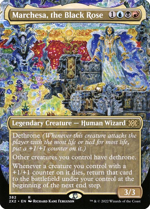 Marchesa, the Black Rose (Borderless) - 2X2 - 382