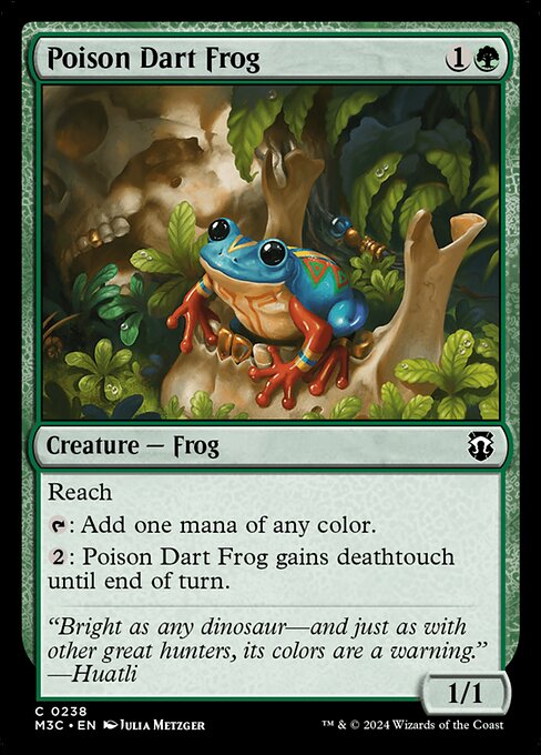 Poison Dart Frog - M3C - 238