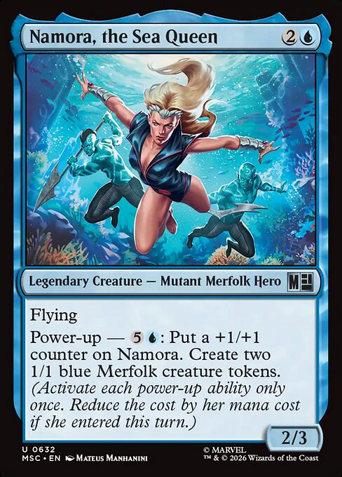 Namora, the Sea Queen - MSC - 632